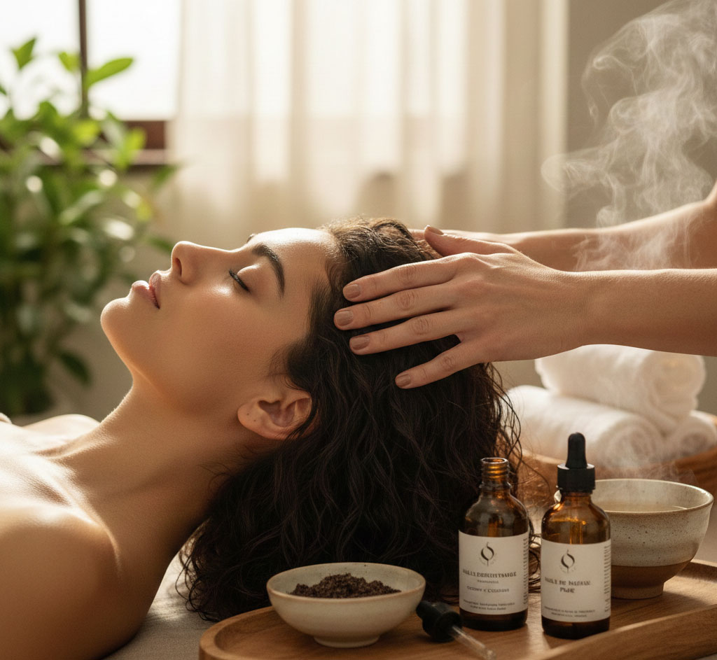 Head Spa détoxifiant